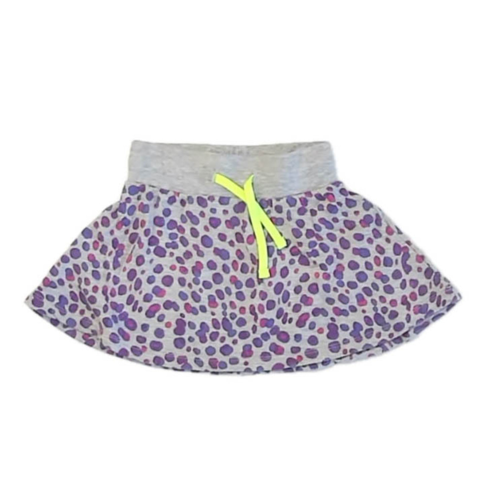 Rockets of Awesome Girls Gray | Purple Skirt size: 2T